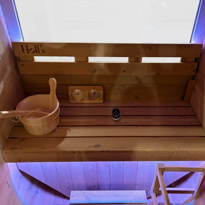 Holl’s® Stoomsauna - Cocoon Buitensauna ICEO - IJsbad kopen voor thuis